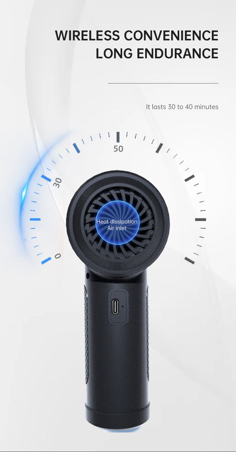 Cordless Electric Air Duster | High-Speed Blower for Keyboards, Cars & Home