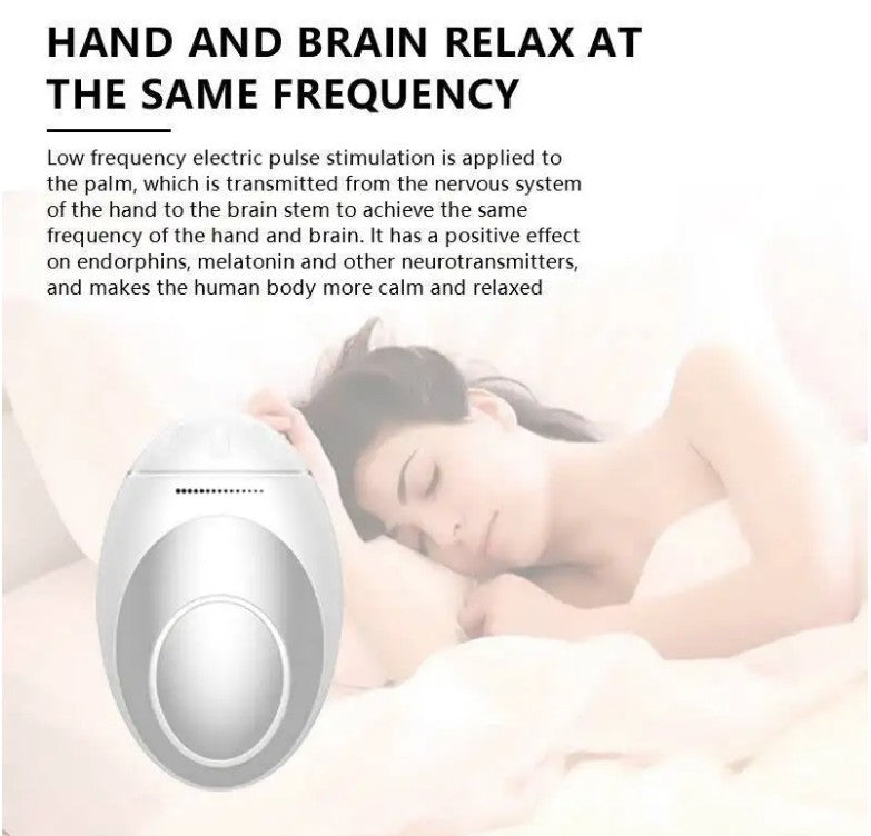 Handheld Sleep Aid Device | Microcurrent Relaxation, Stress Relief, USB Rechargeable