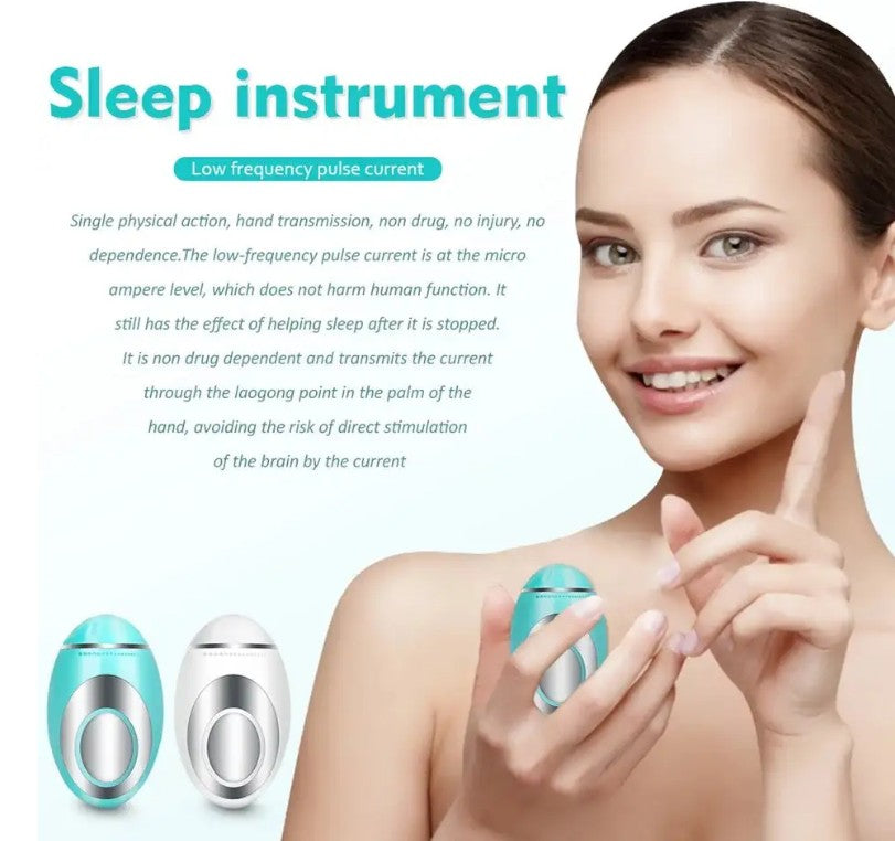 Handheld Sleep Aid Device | Microcurrent Relaxation, Stress Relief, USB Rechargeable