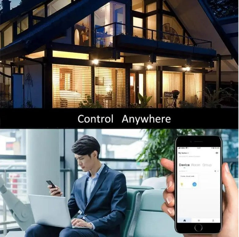 Smart Wi-Fi LED Bulb | 9W E27, 16 Million Colours, Works with Alexa & Google Home