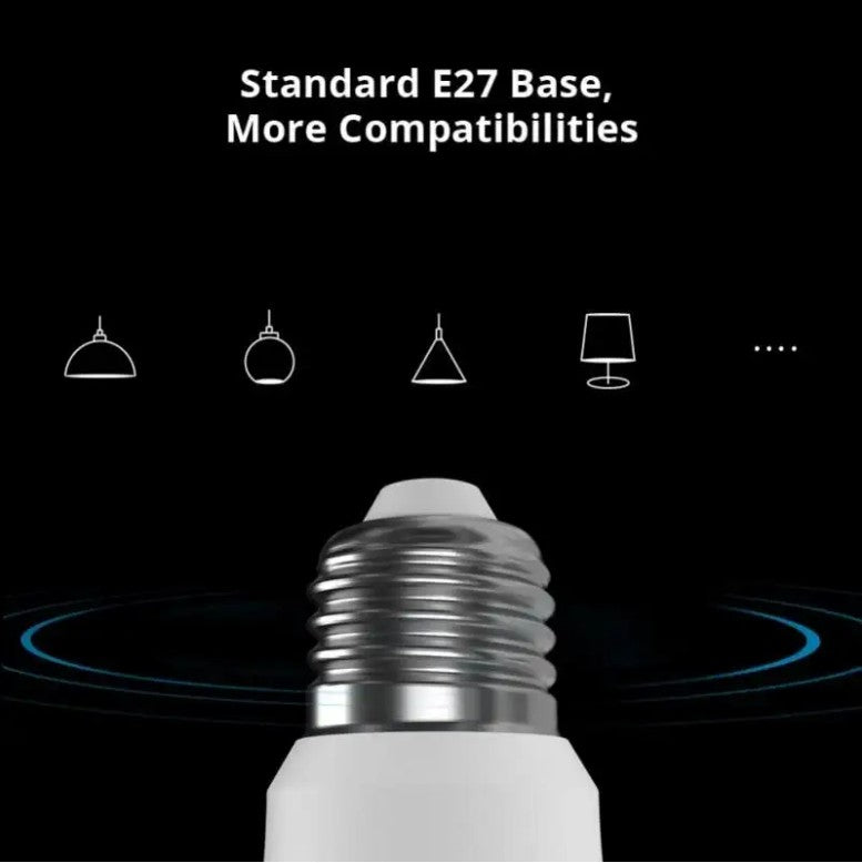 Smart Wi-Fi LED Bulb | 9W E27, 16 Million Colours, Works with Alexa & Google Home