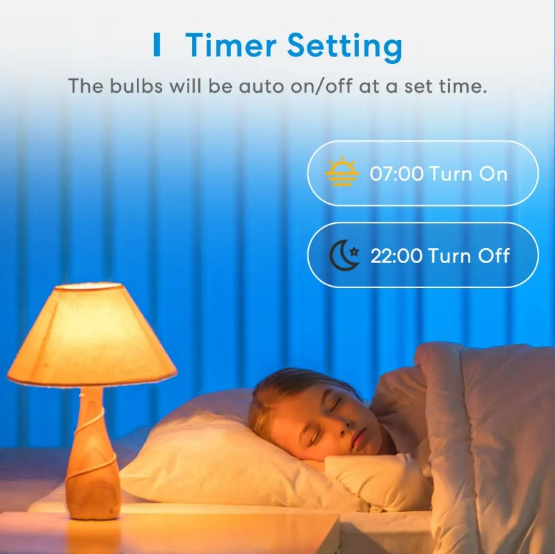 Smart Wi-Fi LED Bulb | 9W E27, 16 Million Colours, Works with Alexa & Google Home