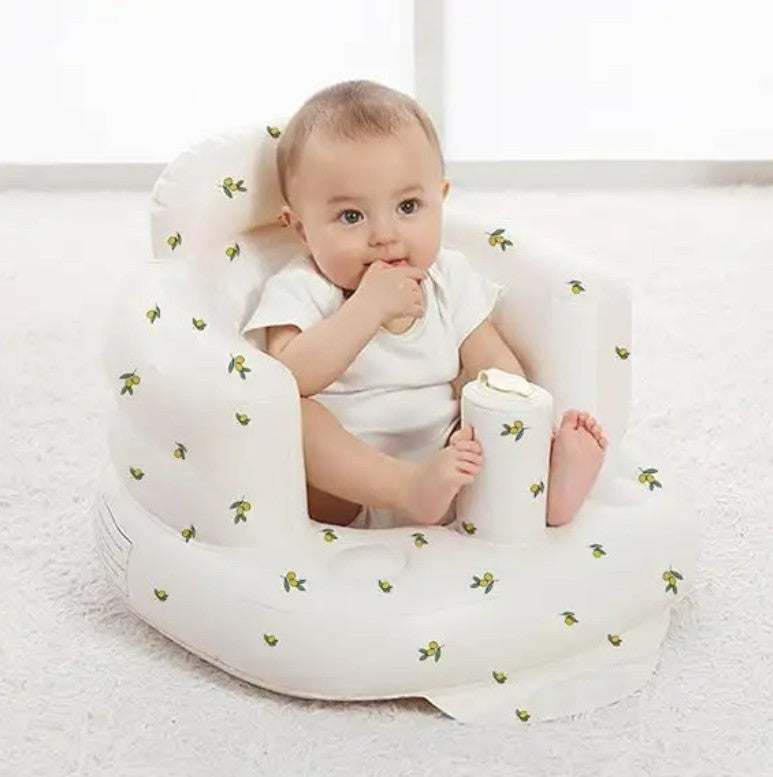Baby Inflatable Seat | Soft Support for 3–36 Months, Portable & Easy to Clean