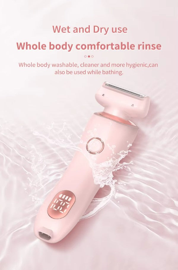 Dual-Head Electric Shaver for Women | USB Rechargeable, Gentle & Precise