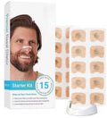 15-Day Nasal Dilator Kit | 4 Sizes, Magnetic Nose Strips, Drug-Free Snoring Relief