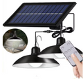 Solar Pendant Light | Indoor & Outdoor, Remote Control, No Electricity Needed