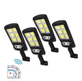 Solar Street Lights Pack of 4 | 96 LED, Motion Sensor, Load-Shedding Proof
