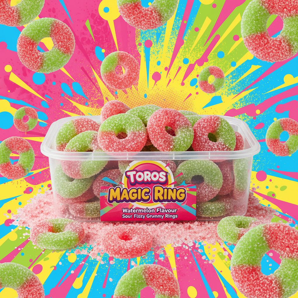 Toros Magic Ring - Vibrant Pop Art
